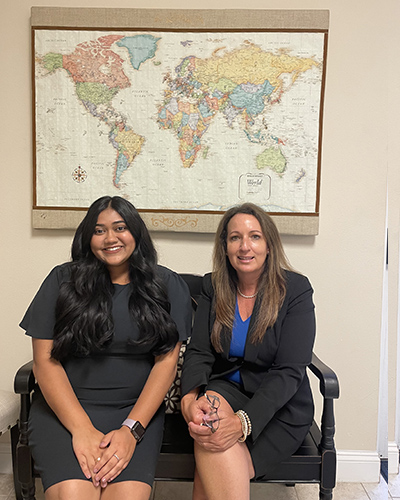 Photo of attorney Reshma and Cynthia I. Waisman